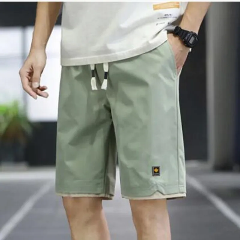 Shorts For Men\'s New Summer Quarter Pants, Straight Tube Loose And Thin Versatile Casual Loose And Breathable Casual Large Pant