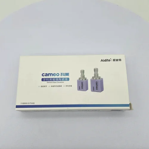 Imagen 2 del producto Bloques de cerámica de vidrio para laboratorio Dental, disilicato de litio C14, HT/LT para CAD CAM Sirona Cerec, materiales de Odontología de chapa, 5 unids/lote por caja