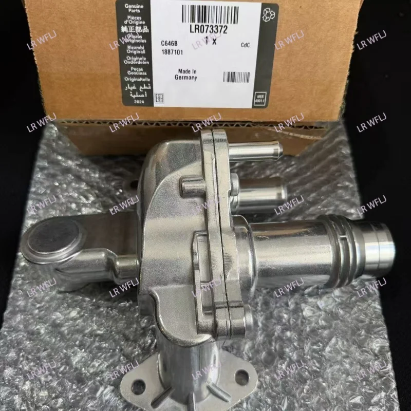 Aluminum thermostat housing kit for Land Range Rover Sport Discovery LR3 4 2.7 3.0 diesel Jaguar XF outlet pipe LR073372