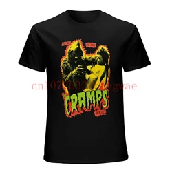 The Cramps-Camiseta Psychobilly Masculina, Bikini Garotas Criatura, Criaturas Negras, Horror