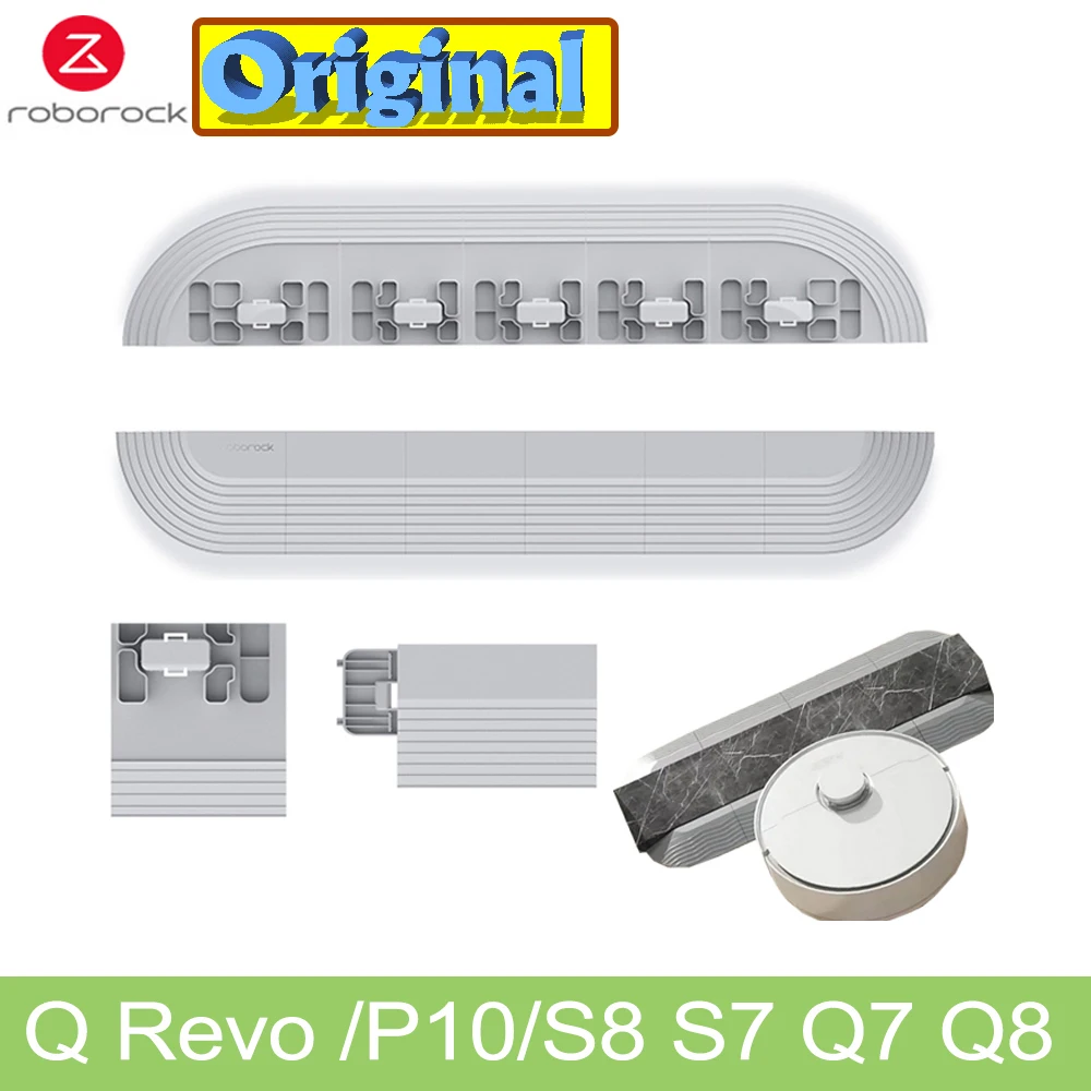 Original Roborock S8 Ramp Doorway Crossing Helper for Roborock S7 Q7 Q8 Q Revo S6 S5max  All Series Robot Vacuum Cleaner Parts