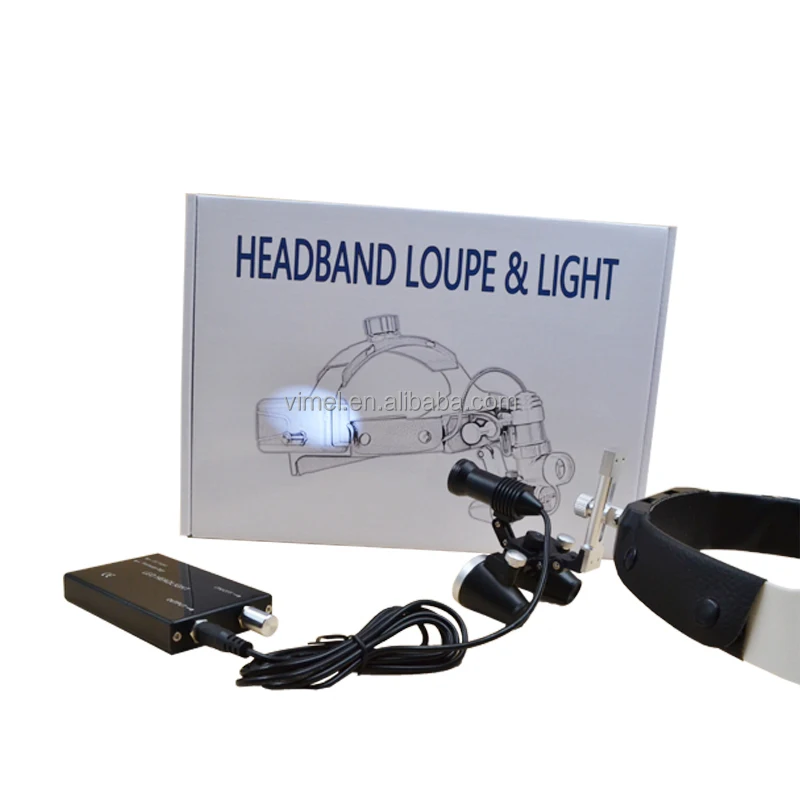 Dental Loupes 2.5X 3.5X For Sale With Wireless Led Headlight Dental Equipment