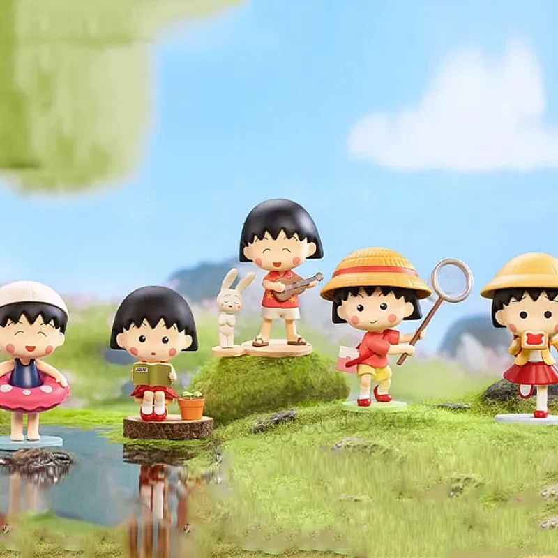 

Chi-bi Maruko Fun Life Series слепая коробка игрушки Guess Bag Mystery Box Mistery Caixa Фигурка Surpresa Милая модель на день рождения
