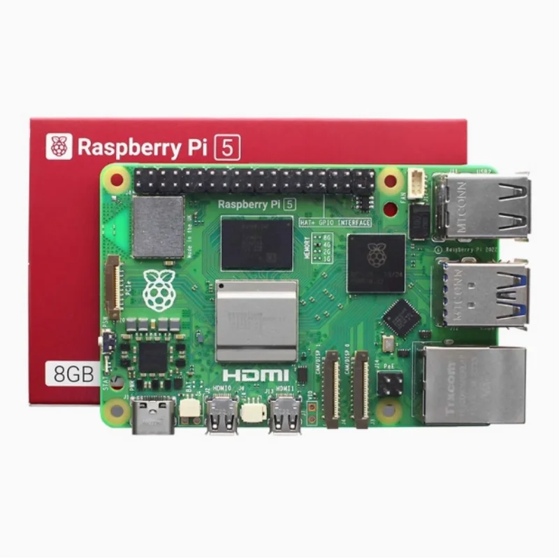 Płytka rozwojowa Raspberry Pi 5 generacji LINUX Suite komputerowa płyta główna do programowania AI Raspberry Pi 5B 4G/8GB