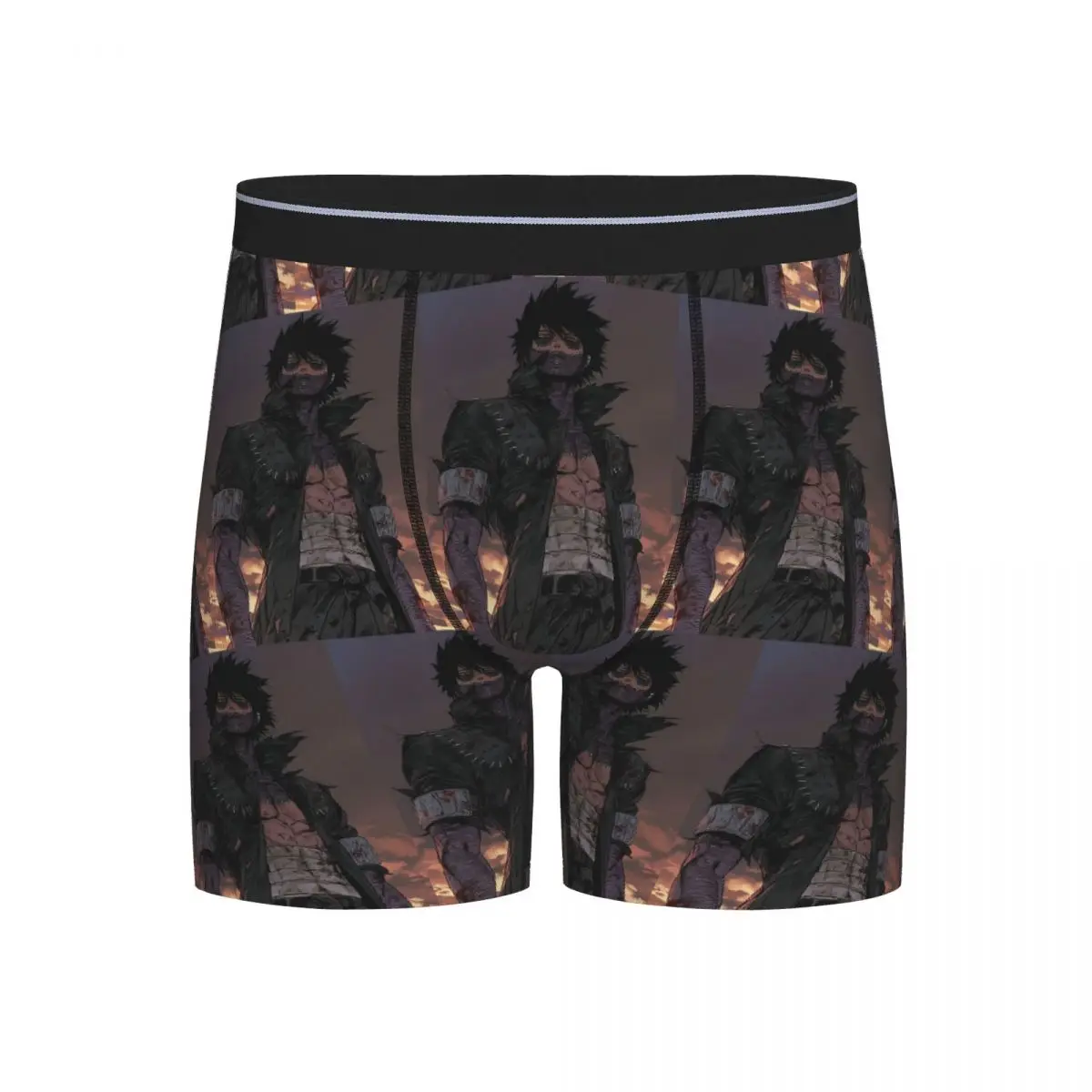 

Длинные трусы-боксеры, шорты My Hero Academia Dabi, аниме, манга MHA Blueflame, мужские трусы, мужское нижнее белье, подарок бойфренду