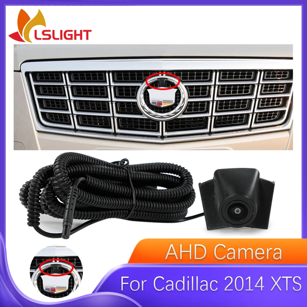 

OEM Car Camera For Cadillac 2014 XTS AHD HD Night Vision Fisheye 150° Chrome Front View Camera Parking Monitoring System