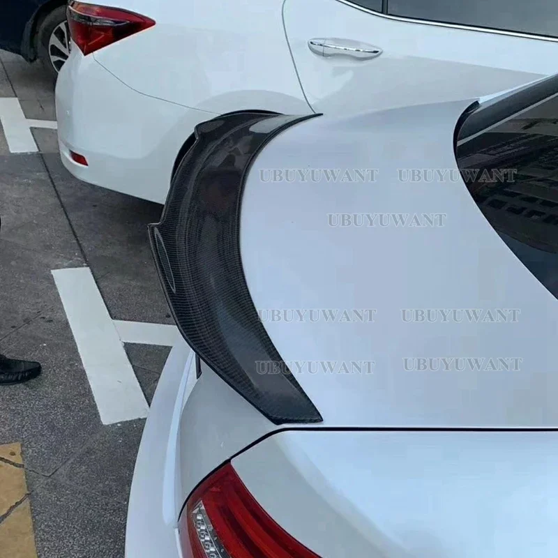 

W204 PSM Style Carbon Fiber Rear Spoiler for Benz-Benz C Class W204 4-Door Sedan Rear Trunk Lid Spoiler Wing 2007-2014 C180
