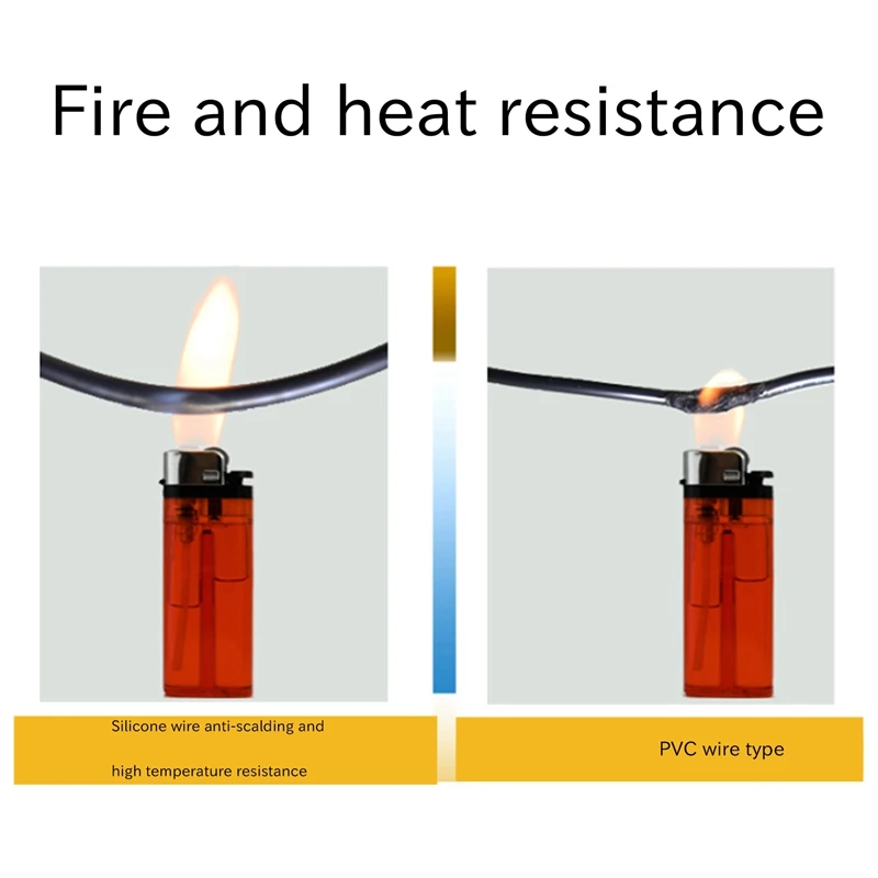Amperemeter Multímetro Tester Cable, cabo para voltímetro e ohímetro, 1 par