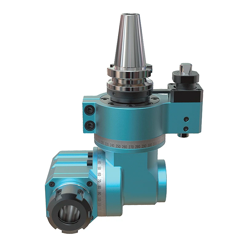 

Andrea Factory supply AGSBU-ER25 90 degree angle head bt50-fmb40 universal milling head angle head