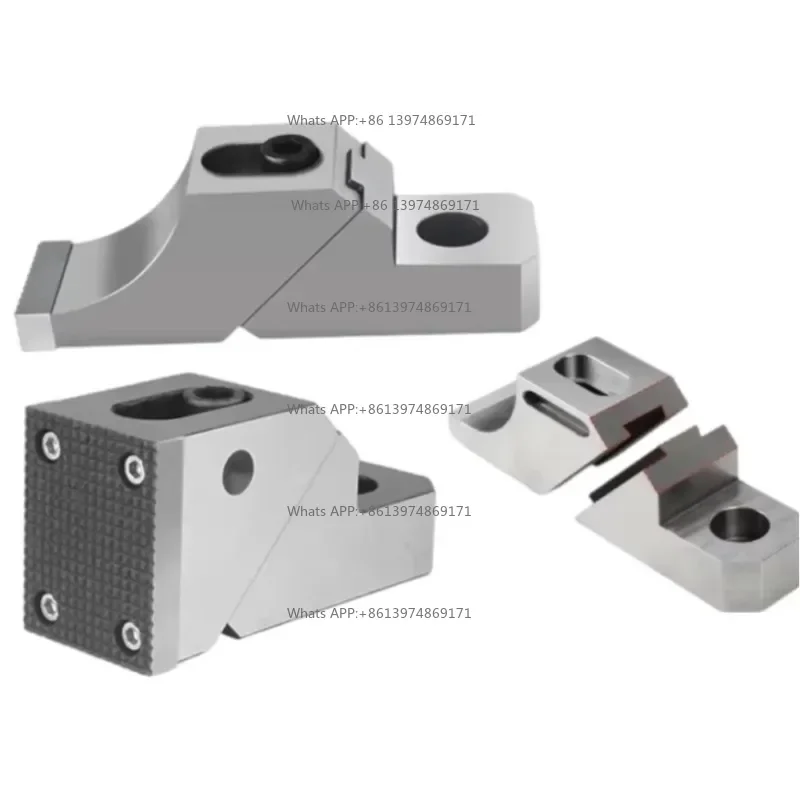 One-Way Heavy Cutting Self-Rebound Toad Pliers M8 M10 M12 CNC Multi-Station Wedge Side Clamping Fixture