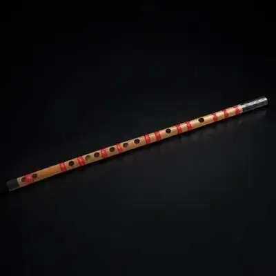 

1Pcs Students Flute in F Key Handcrafted Wood Portable Flute for Beginner Musicians Glossy Finish Easy to Play Lightweight