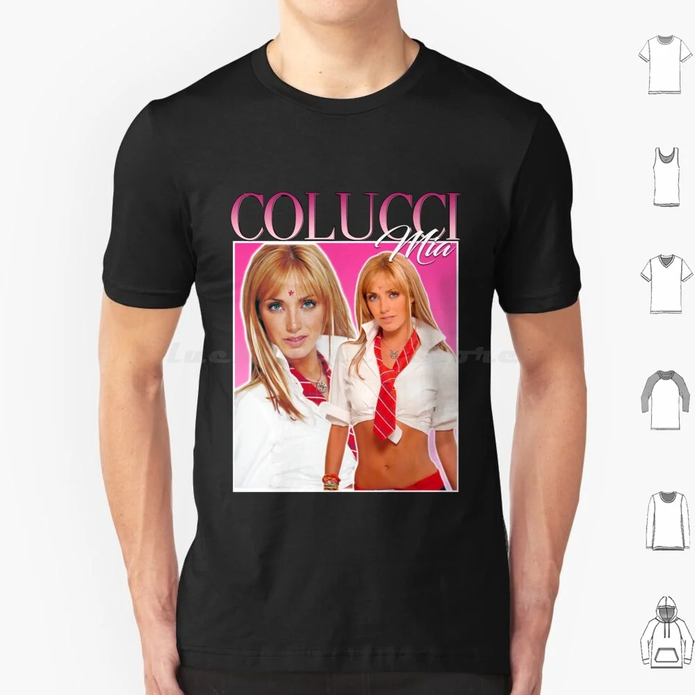 Mia Colucci T Shirt Cotton Men Women DIY Print Anahi Mia Colucci Rebel Rbd