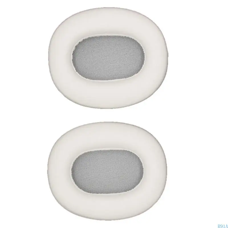 R91A Eiweiß Leder -Ohrpolster für W830NB Kopfhörer Kissen Headset Foam Earpads Ersatz Teil Schwamm Ohrschützer Kopfbeam