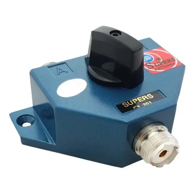 

CA-201 Ham Radio Antenna Coaxial Switcher UHF Female Connector Adapter Converter 1.8-600 MHz Manual CA201 Aerial Coax Switch