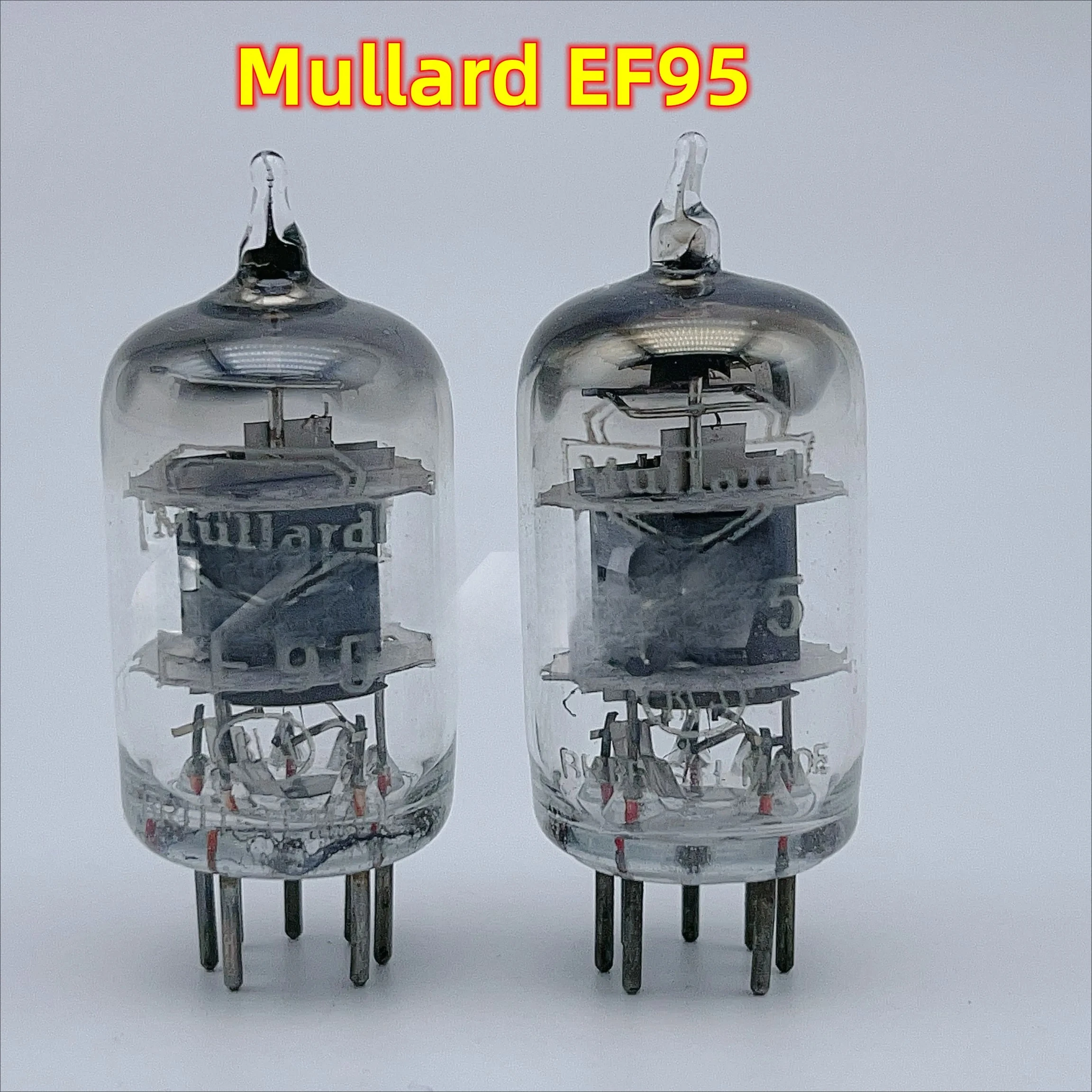 Brand new British Mullard EF95/ 6J1/6AK5/403A/5654/403B electronic tube original factory test pairing.
