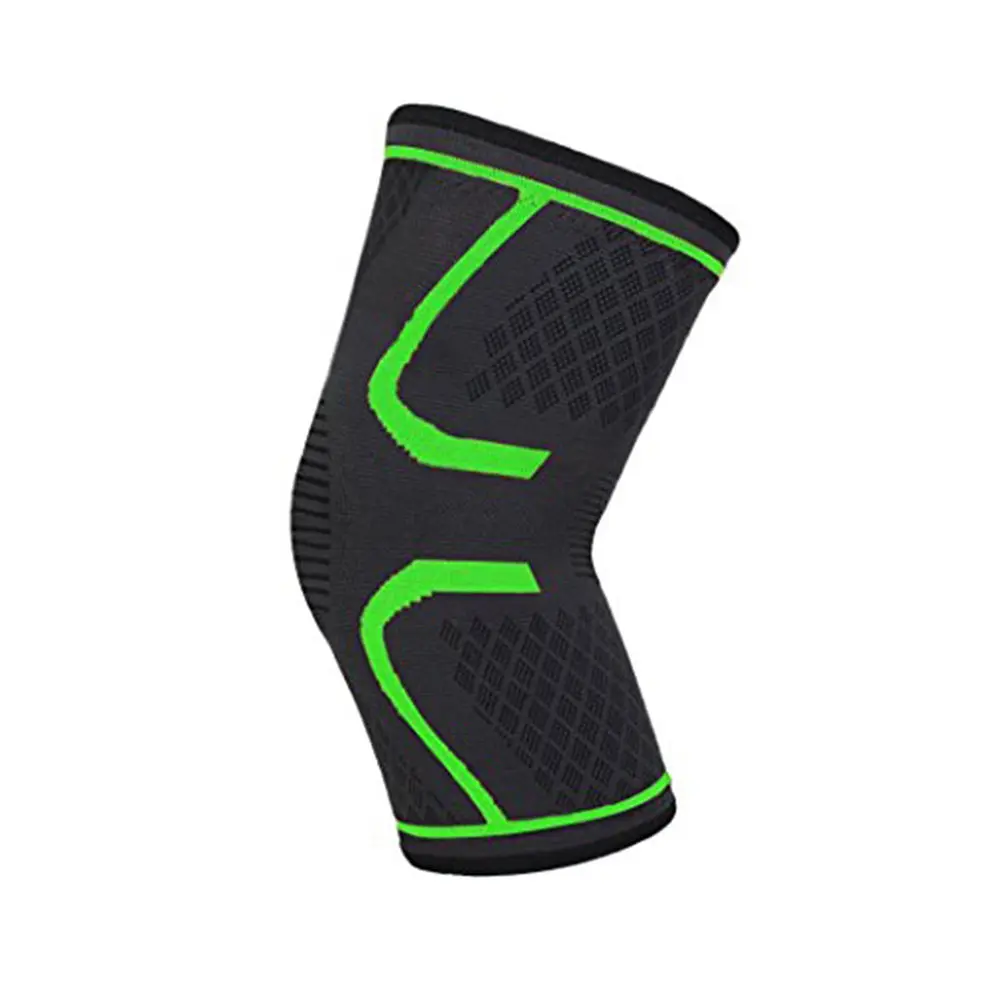 Knee Protector Brace with Optimal Durability Comfort Washable Support for Running Hiking Sports Recovery Surgery Size M Green