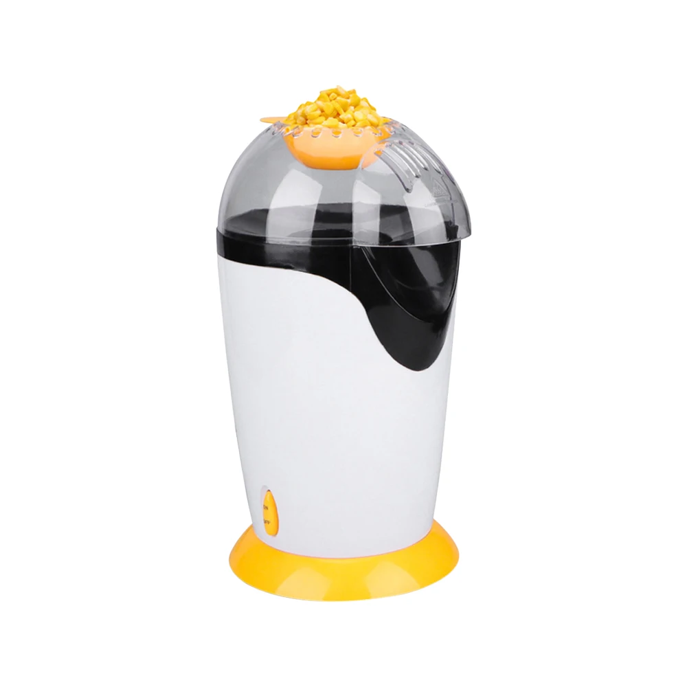 New 220V Popcorn Machine Household Mini Electric Blower Automatic Popcorn Maker with A Swirl The Non-stick Liner DIY Corn Popper