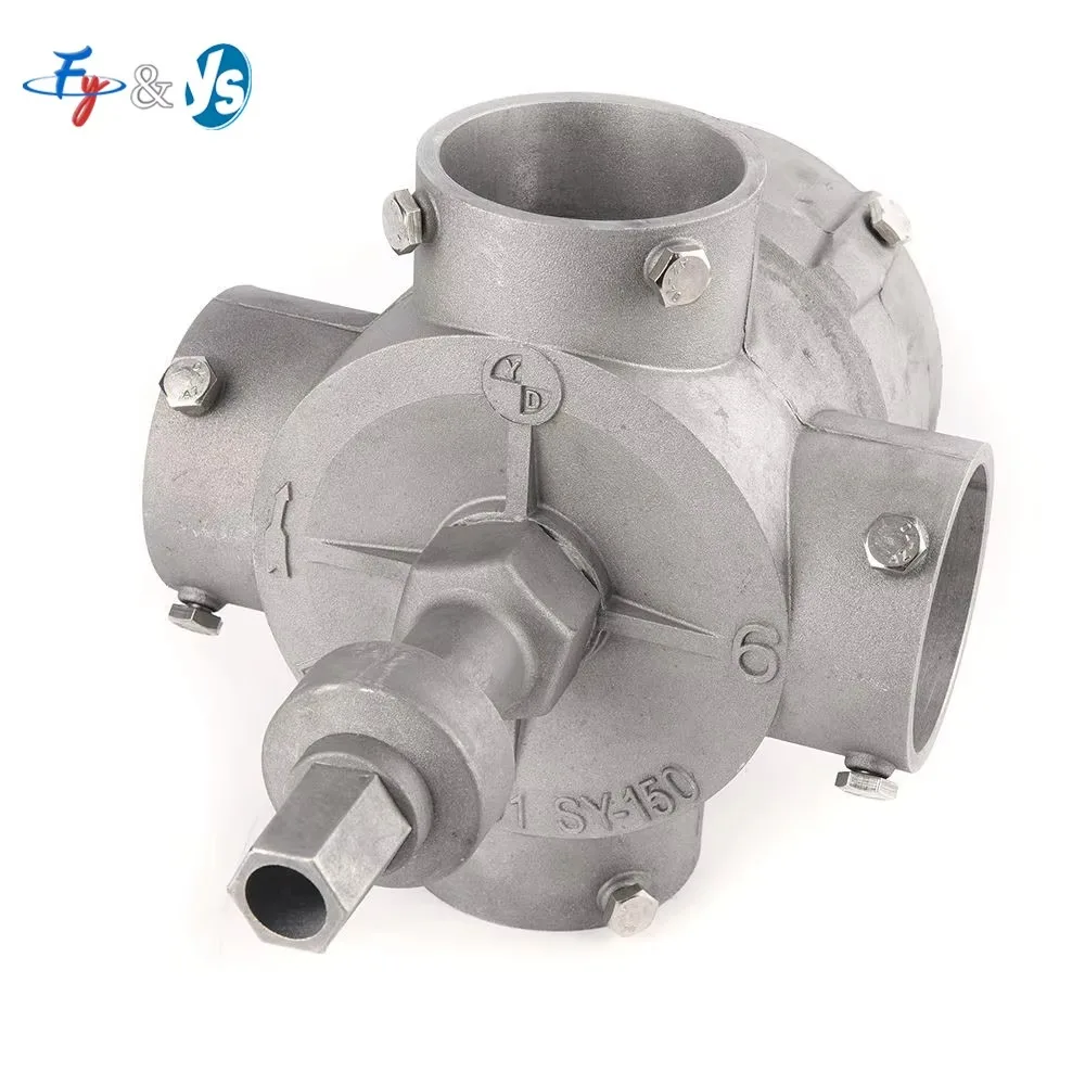 YS 4 Inch Rotating Sprinkler Head Aluminum Alloy Cooling Tower Sprayer For Cooling Tower Water Cooling System Parts