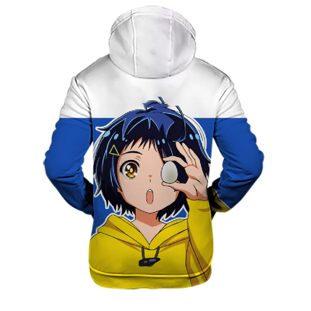 Sudaderas con capucha con estampado 3D de WONDER EGG PRIORITY, novedad divertida y popular, sudaderas para hombre/mujer, sudaderas informales para adultos/niños