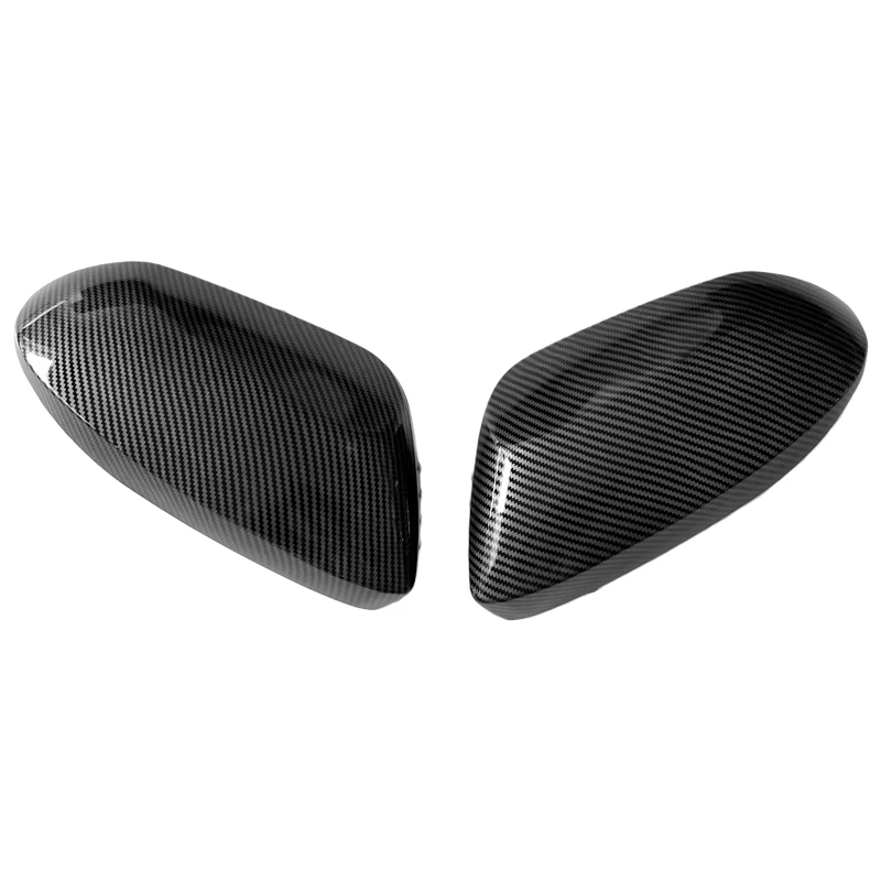 Car Rear View Side Mirror Cover Case Shell Trim For Toyota Corolla Reeling 2019 2020 2021 2022 Accessories ABS Carbon Fiber