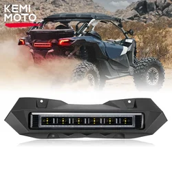 KEMIMOTO UTV Rear Light Compatible with Can-Am Maverick X3, X3 Max X DS Turbo R RS Tail Brake Lamp Fog Light