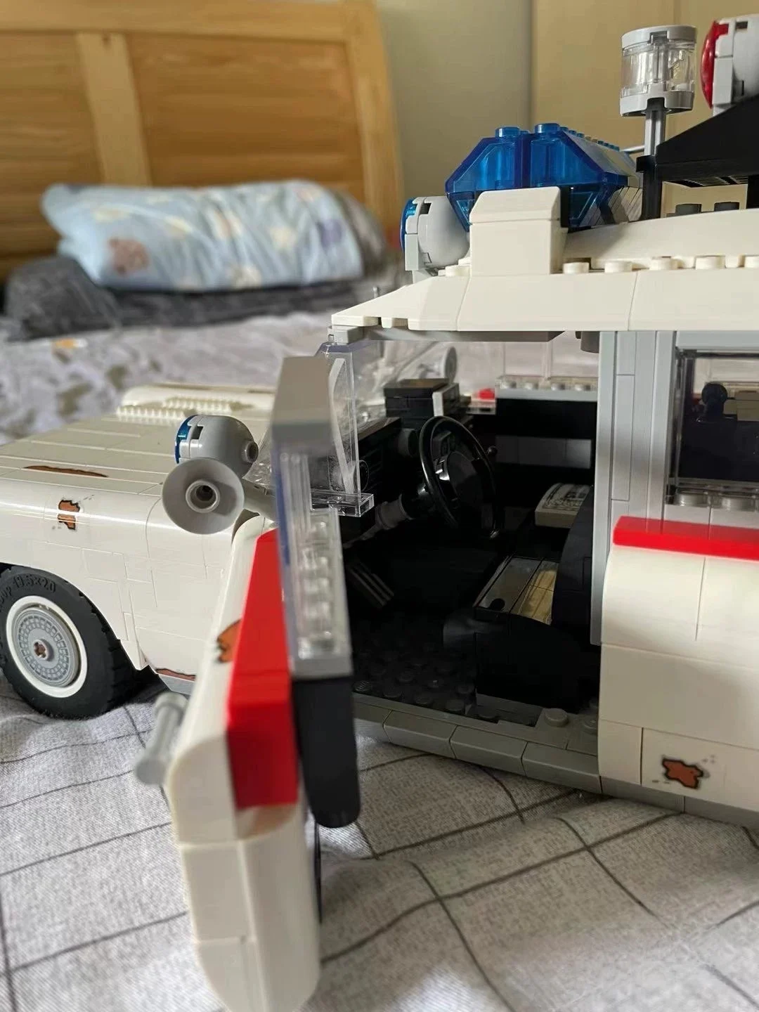 

Stress Relief Toy Compatible with 10274 original box racing ECTO-12352 DIY building blocks, Christmas parent-child games