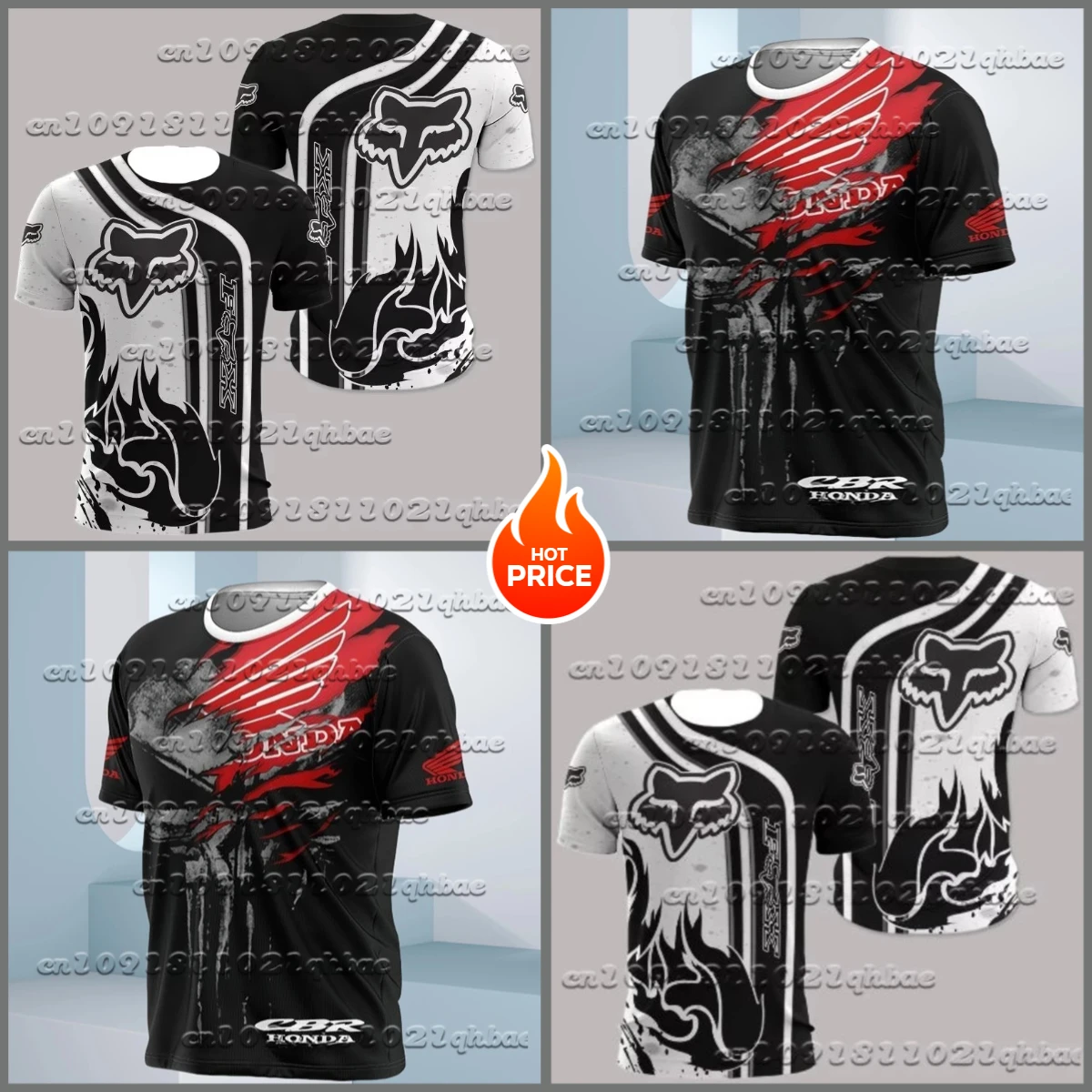 

2025 Men's And Women's Motorcycle Loose Riding Short Sleeved T-Shirt Summer Hot Selling Quick Drying Printed Short Sleeved Shirt
