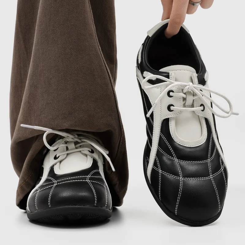 

Versatile Commuter Low-Top Sneakers Lightweight Casual Men's Shoes Fashionable 2026 Summer New Style Deqin Sport Sneakers