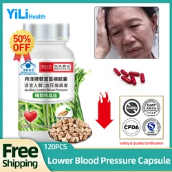 High Blood Pressure Capsules Lower Hypertension Control Pills Blood Pressure Treatment Support Artemisia Selengensis Supplements