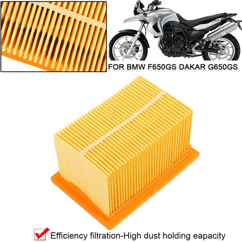 Para BMW F650GS Dakar 2001-2007 G650GS Sertão 2008-2015 F 650 GS G 650GS filtro de limpieza de aire para motocicleta accesorios limpiadores de admisión
