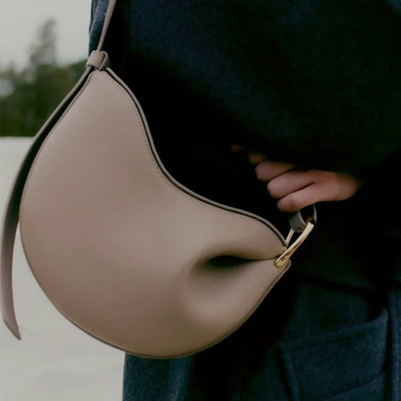 كيس à bandoulière en cuir verkitable pour femmes, sac à tox, sac à aisselles decontracté de niche, مجموعة جديدة 2025 #1