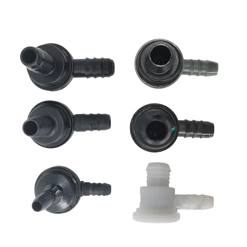 ID6 ID8 ID12 elbow 90 degree auto fastner L type non-return valve one way valve air pump vacuum check valve for car original 1pc