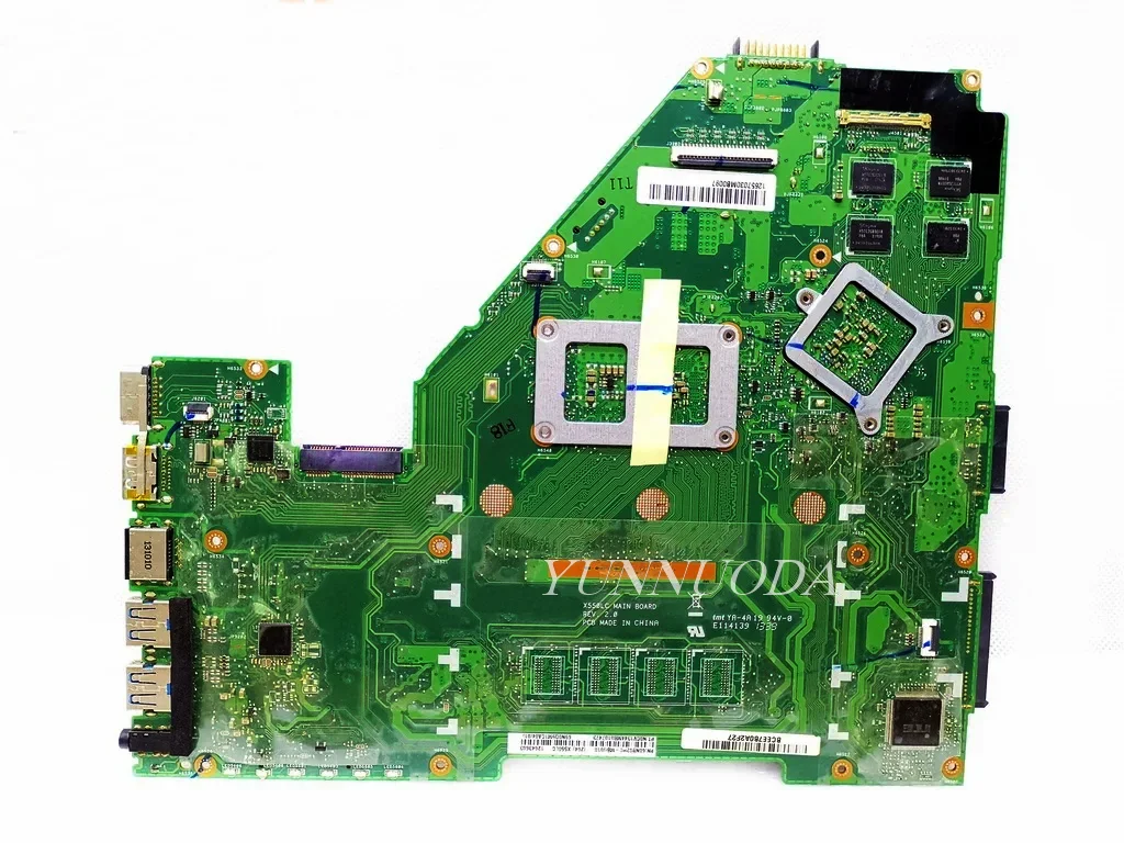 X550LC For  ASUS X550LD A550L X550LD R510L Laptop Motherboard With i3 i5 i7 CPU 0G 4G RAM GT720 GPU 100% tested