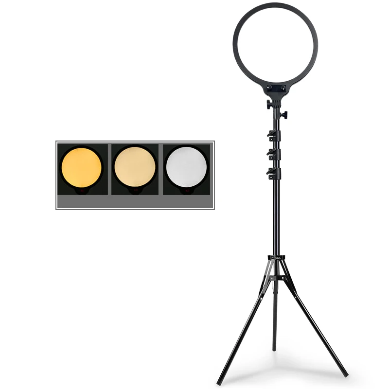 26 CM Video Lights Dimmable Light Selfie LED Ring Light Ring Lighting Lamp With Tripod Stand For Tiktok Make Youtube Ringlight