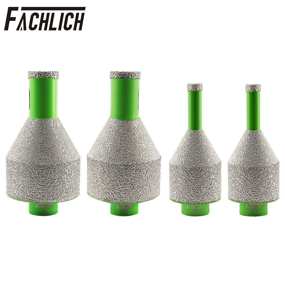 

FACHLICH 1pc Diamond Chamfer Milling Finger Bits Drilling Tile Marble Stoneware Granite M14 or 5/8"-11 Thread Diamond Drill Bits