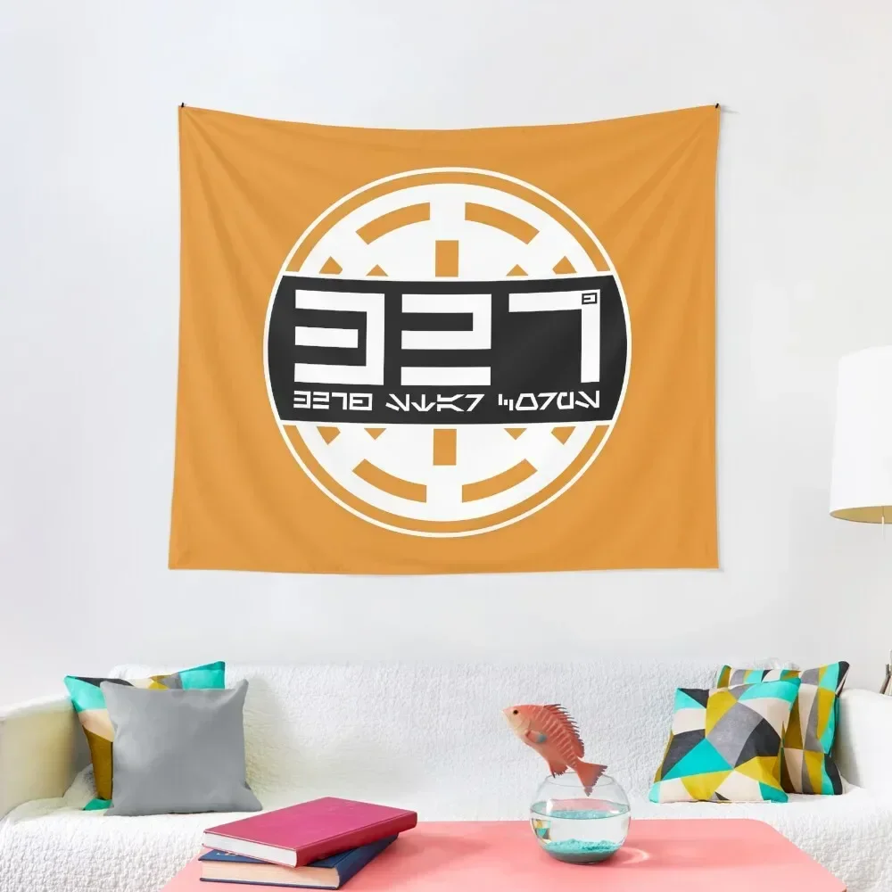 327-я гобелен с логотипом Звёздного корпуса, настенный подвесной скандинавский Декор для дома, украшения для спальни, гобелен