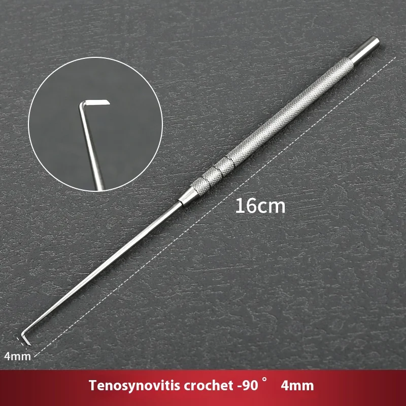 1pcs Tenosynovitis crochet needle knife stainless steel edged crochet orthopedic surgical instrument