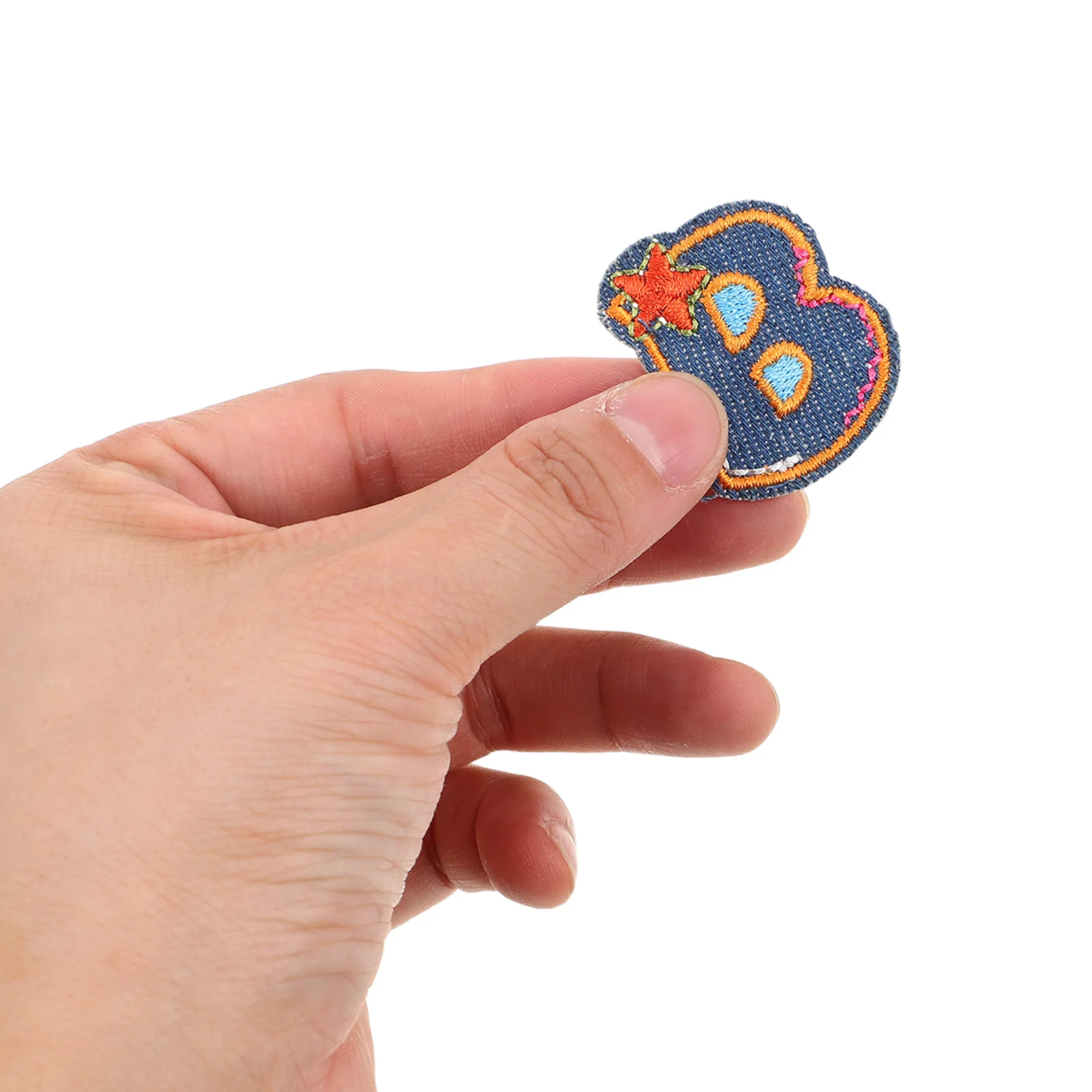 

26pcs Colorful Alphabet Iron On Patches Embroidered Letter For Clothes Repair Diy Sewing Appliques Jeans Jacket Fabric Fix