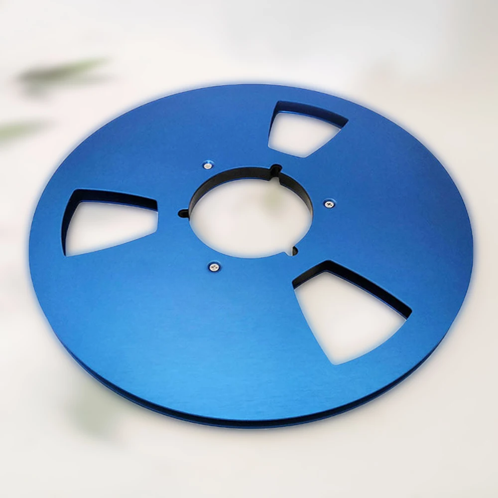 New 1/4 10 Inch Empty Tape Reel Nab Hub Reel-To-Reel Recorders Accessory Empty Aluminum Disc Opening Machine Parts
