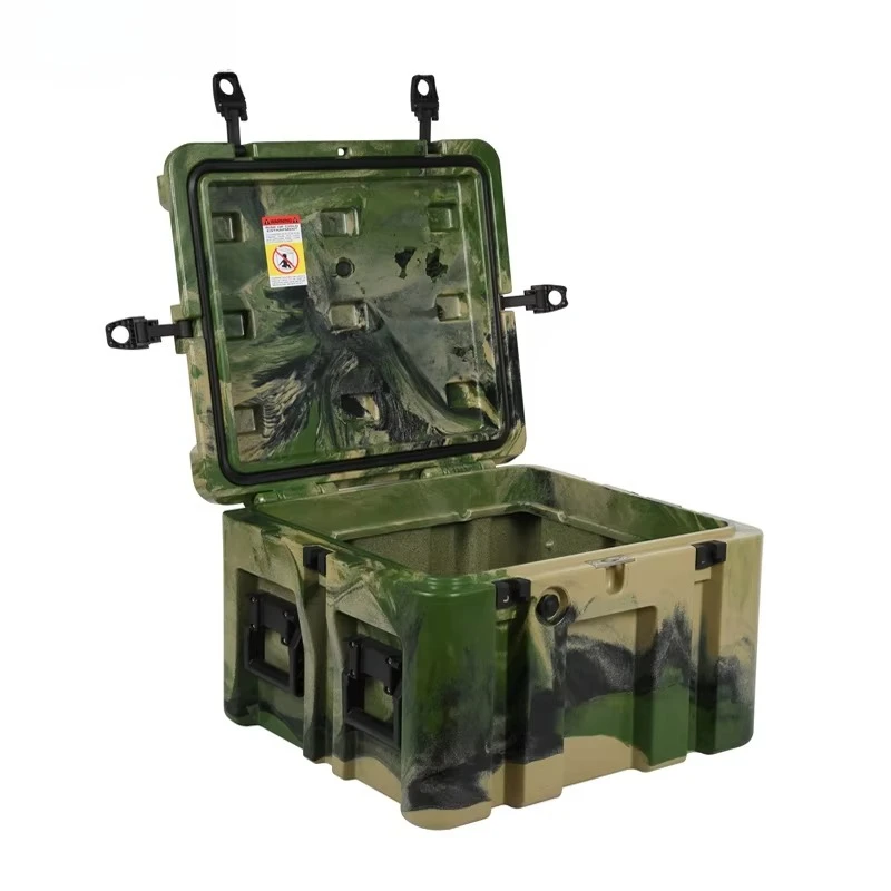 Kuer 80L Waterproof Stackable LLDPE Plastic Toolbox