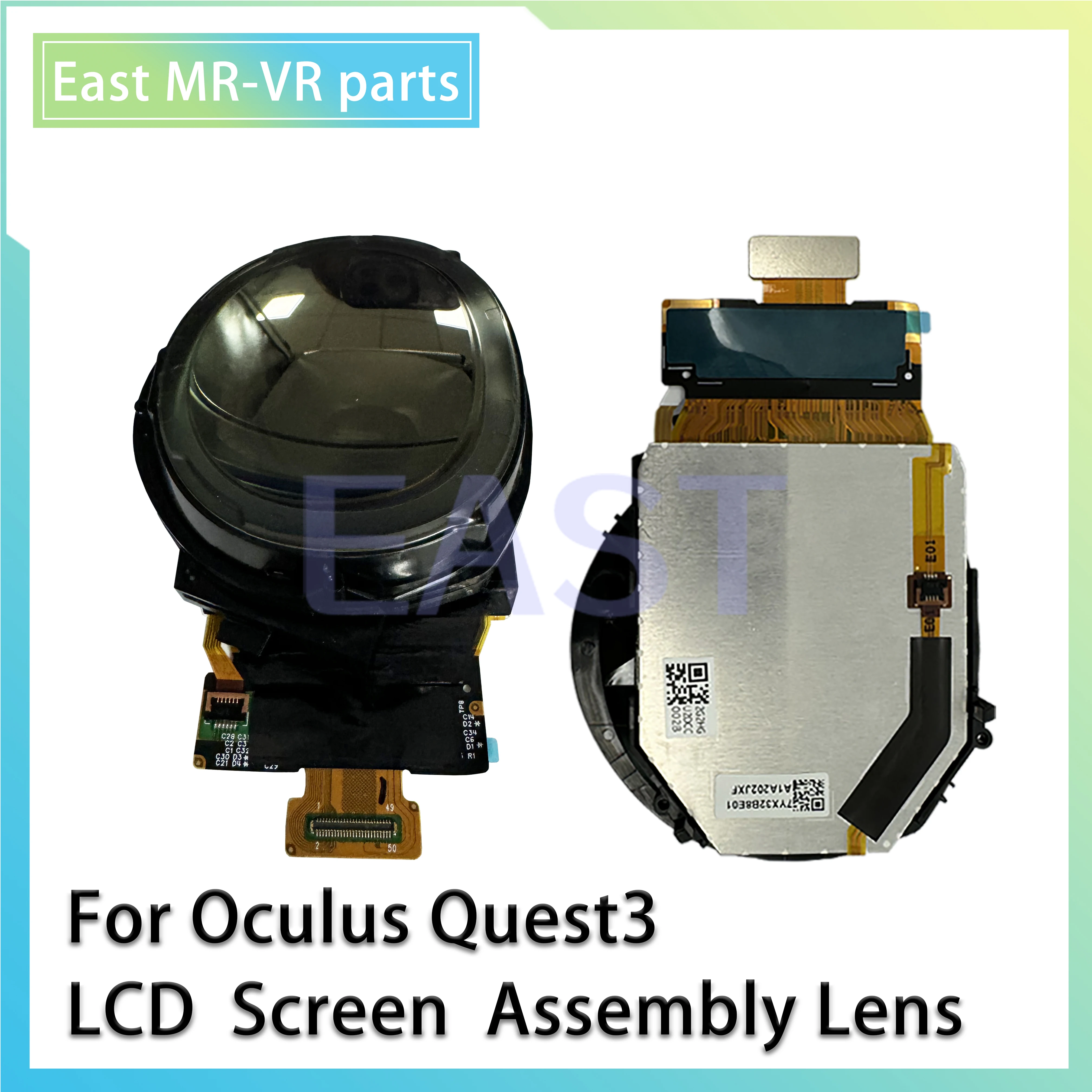 Original LCD Display Screen Lens For Oculus Meta Quest 3 VR Headset LCD Display Assembly Repair Replacement Parts