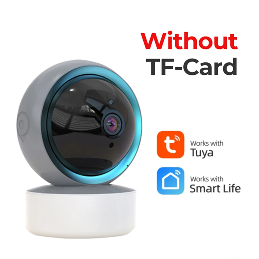 360° Tuya Smart Rotating Remote Camera Motion Detection WiFi Camera For Bedroom Living Room security protection