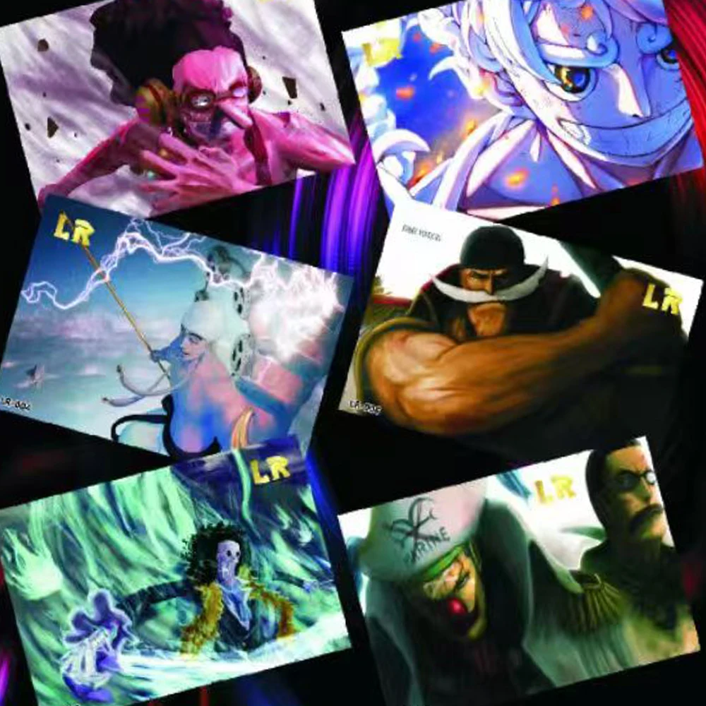 One Piece Cards Booster Box Anime Nami Luffy Ssr TSr Rare Collection Card Trading Battle Box Kid's Gift  Toy