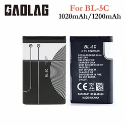 BL 5C BL5C BL-5C 3,7 V Bateria litowo-polimerowa do telefonu Nokia 1100 1110 1200 1208 1280 2600 2700 3100 3110 5130 6230 1600