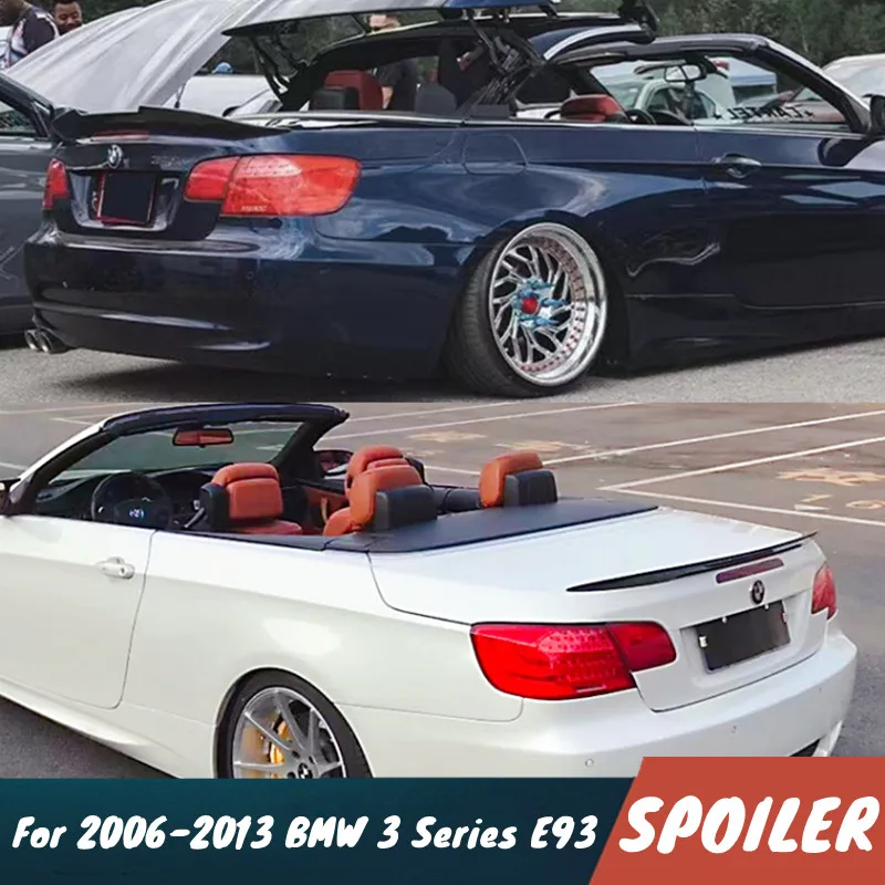 Für 2006-2013 BMW 3er E93 M3 2 Tür ABS Kunststoff M4 MP PSM Stil Auto Hinten Stamm Deckel spoiler Flügel Außen Tuning Zubehör
