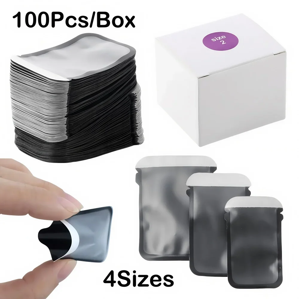 100Pc/Box Disposable Dental X-Ray Barrier Envelopes, Protective Sleeves for Phosphor Plate, Imaging Pouch Digital Sensor Cover