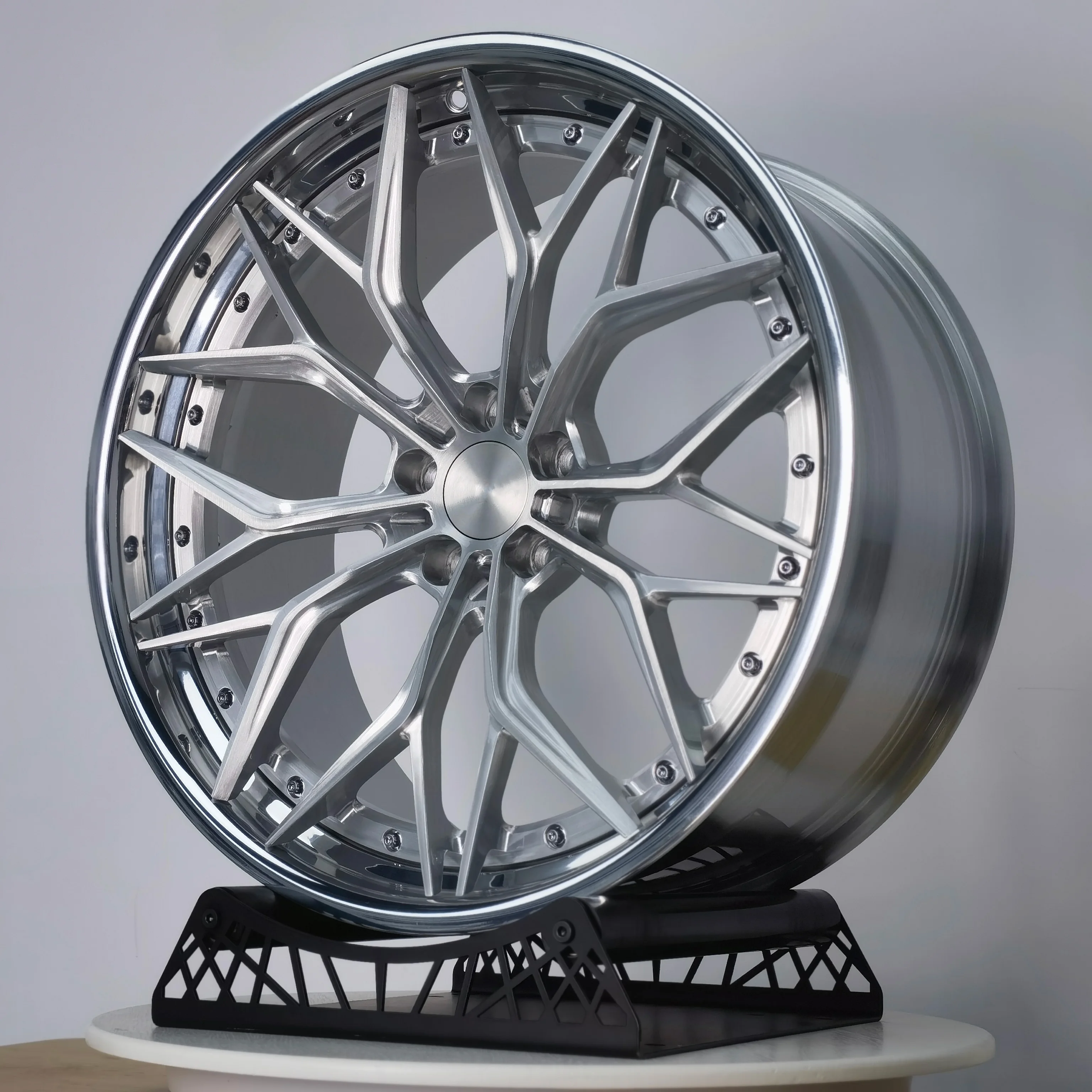 

T6061 Forged Rims Flower Alloy Wheels 18 19 20 21 22 23 24 Inch 5X112 5X108 5X114.3 5X120 Hubs Aftermarket for Model
