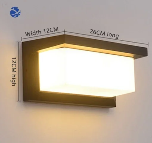 

Neonlap Waterproof LED Wall Light IP65 Garden Villa 220V Decoration Lighting LED Square Modern Outdoor Wall Lamps Wall Light