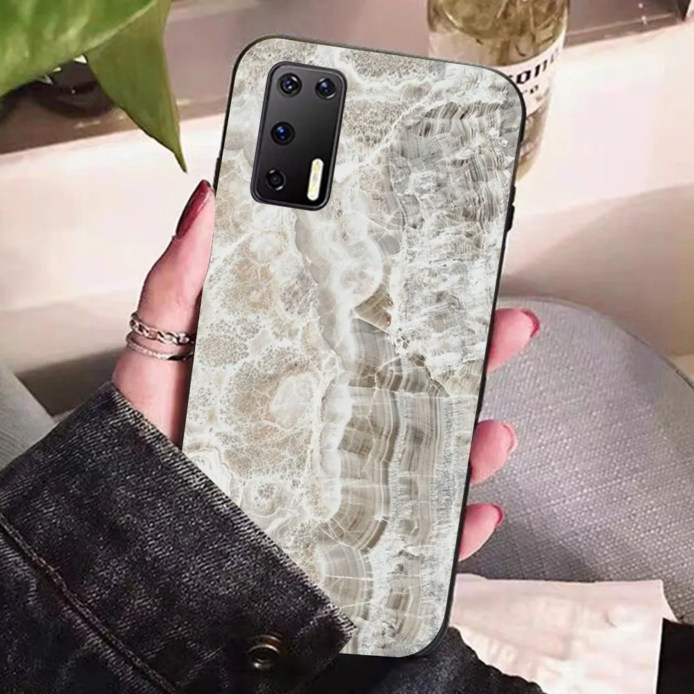 Crack Marble Phone Case For Huawei P 8 9 10 20 30 40 50 Pro Lite Psmart Honor 10 lite 70 Mate 20lite