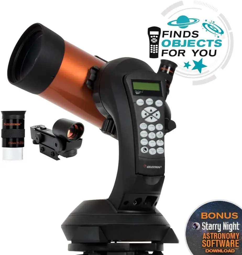 NexStar 4SE Telescope - Computerized Telescope for Beginners and Advanced Users - Fully-Automated GoTo Mount - SkyAl